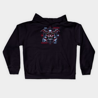 samurai head japan Kids Hoodie